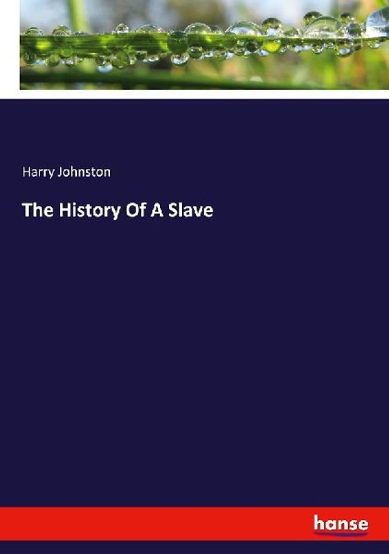 The History Of A Slave