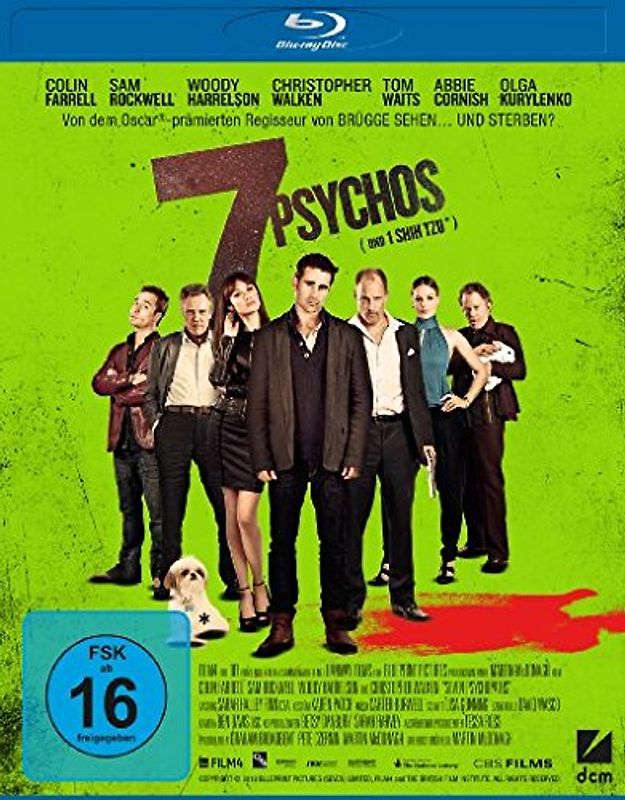7 Psychos Blu-ray Disc