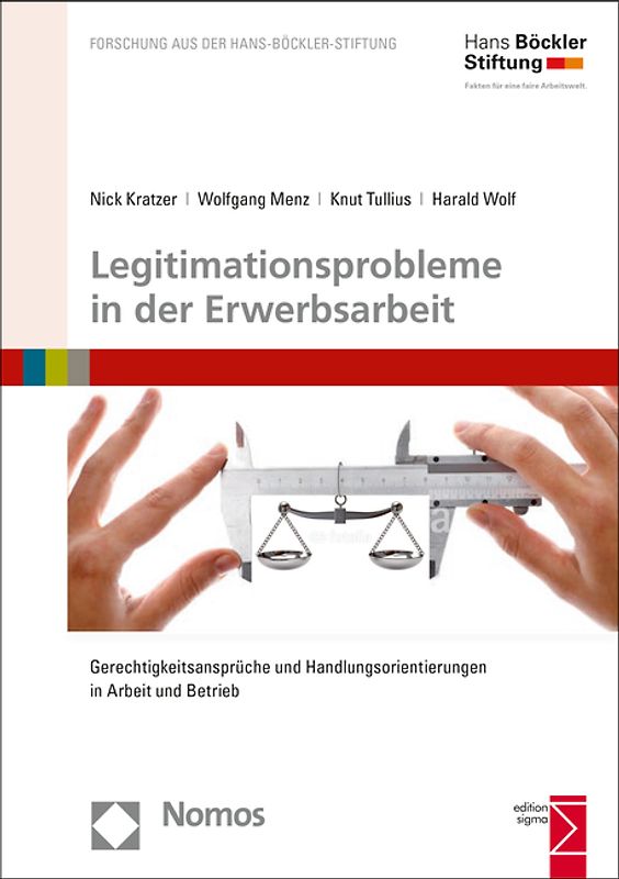 Legitimationsprobleme in der Erwerbsarbeit