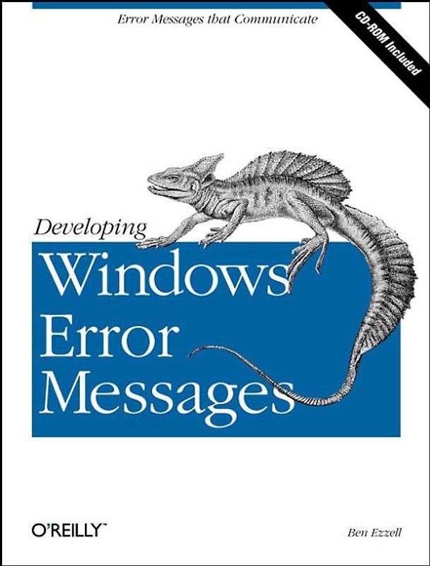 Developing Windows Error Messages
