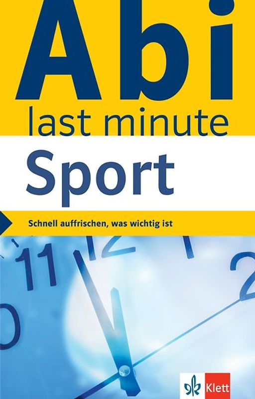 Klett Abi last minute Sport
