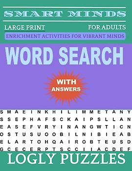 Word Search Book Large Print for Adults: 2400+ words New Fun and Relaxing Puzzles Book for Adults & Seniors with Answers Key