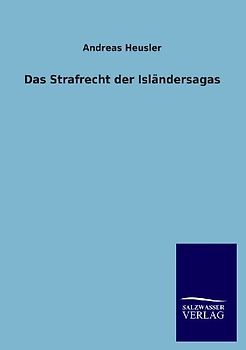 Das Strafrecht der Isländersagas