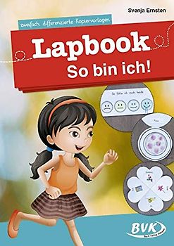 Lapbook So bin ich: zweifach differenzierte Kopiervorlagen