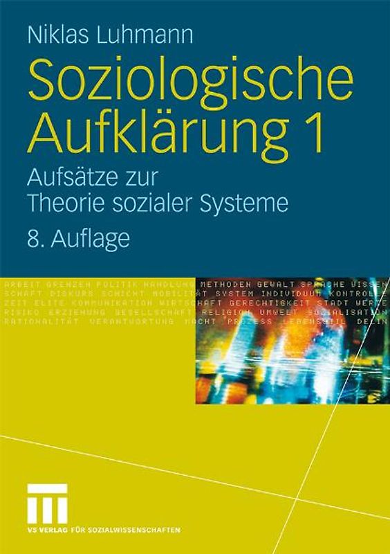 Soziologische Aufklärung 1