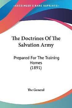 The Doctrines Of The Salvation Army