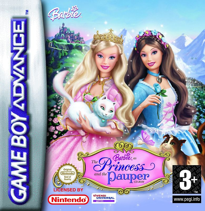 Barbie - Die Prinzessin und das Dorfmädchen Nintendo Game Boy Advance
