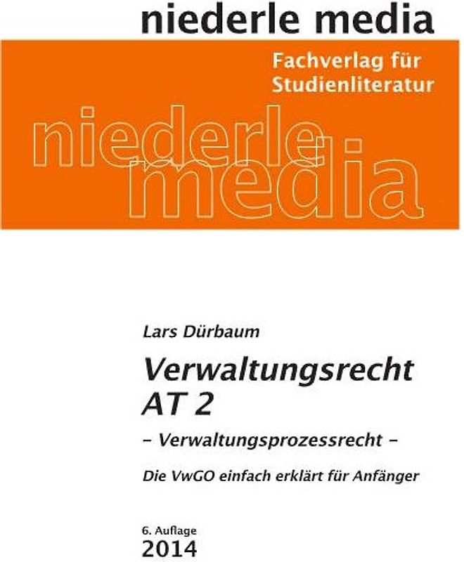 Verwaltungsrecht AT 2 - VwGO. 2019
