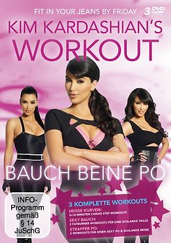 Kim Kardashian's Workout - Bauch, Beine, Po [3 DVDs] DVD