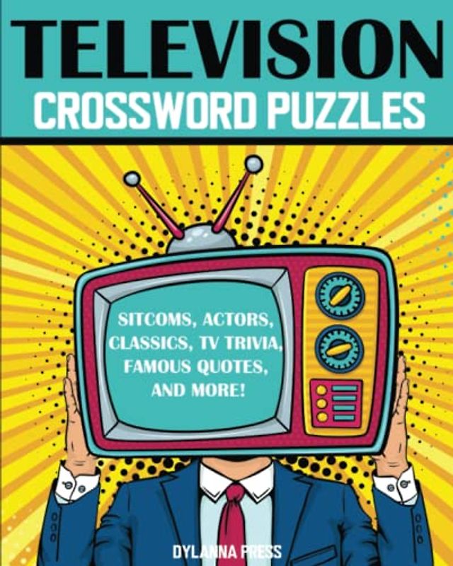 Television Crossword Puzzles: Fun TV Trivia Book