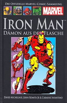 Die offizielle Marvel-Comic-Sammlung 1: Iron Man: Dämon aud der Flasche - David Layton & Bob Michelinie [Gebundene Ausgabe]