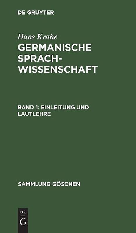 Einleitung und Lautlehre