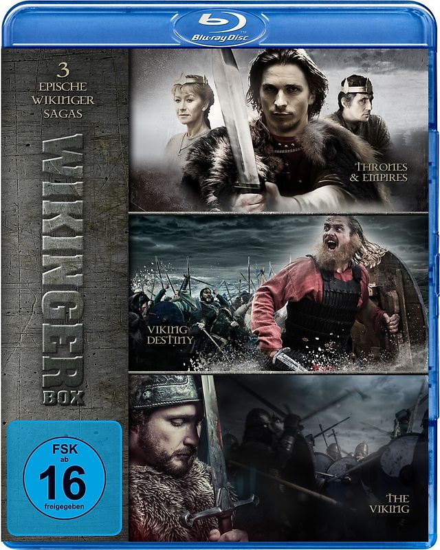 Wikinger Box - 3 epische Wikinger Sagas [3 Discs] Blu-ray Disc