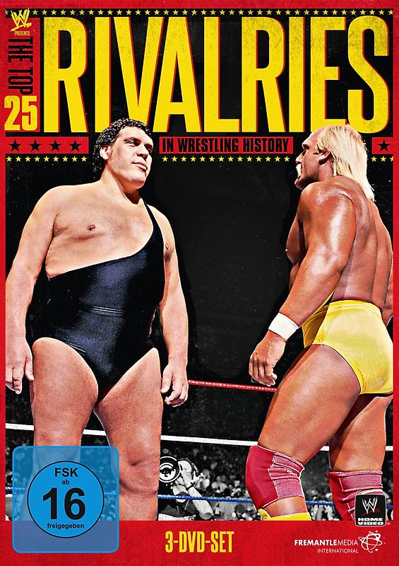 WWE Presents the Top 25 Rivalries in Wrestling History [3 DVDs] DVD