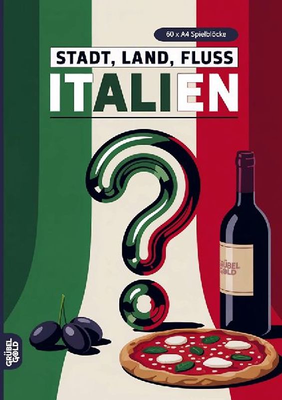 Stadt, Land, Fluss, Italien