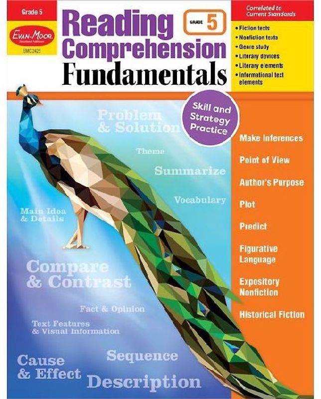 Reading Comprehension Fundamentals, Grade 5