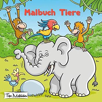 Malbuch Tiere