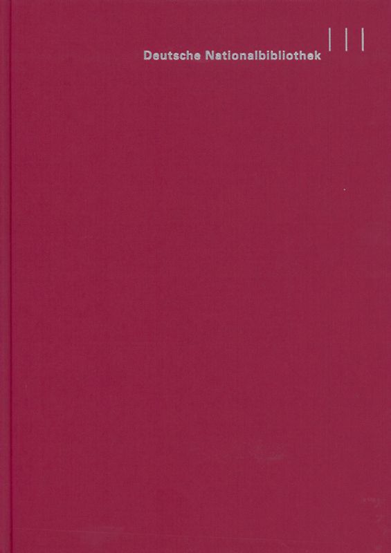 Deutsche Nationalbibliografie - Reihe E, Dreijahresverzeichnis 2004-2006
