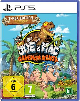 New Joe & Mac: Caveman Ninja - T-Rex Edition PlayStation 5