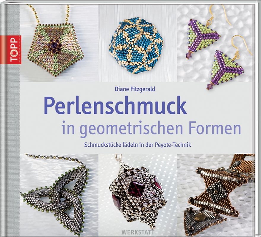 Perlenschmuck in geometrischen Formen