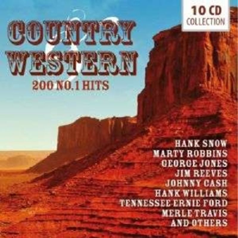 Various - Country & Western-200 No.1 Hits [10 CDs]