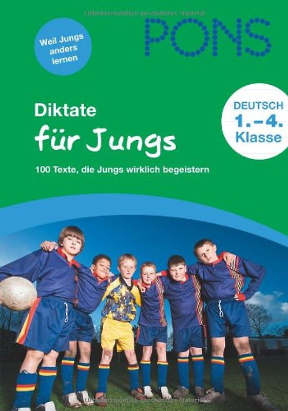 PONS Diktate für Jungs 1.-4. Klasse