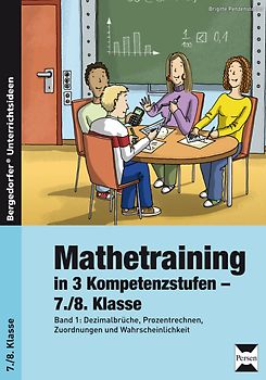 Mathetraining in 3 Kompetenzstufen - 7./8. Klasse