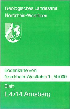 Bodenkarten von Nordrhein-Westfalen 1:50000 / Arnsberg