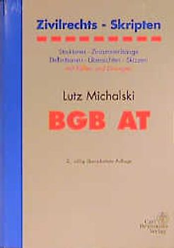 Zivilrechts-Skripten BGB AT