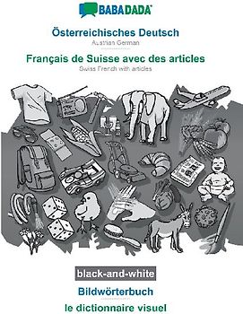 Österreichisches Deutsch - Français de Suisse avec des articles, Bildwörterbuch, BW