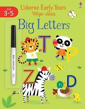 Big Letters (Usborne Early Years Wipe-Clean): Usborne Publishing Ltd