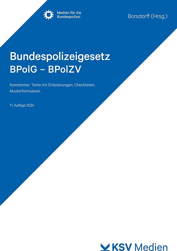 Bundespolizeigesetz BPolG - BPolZV