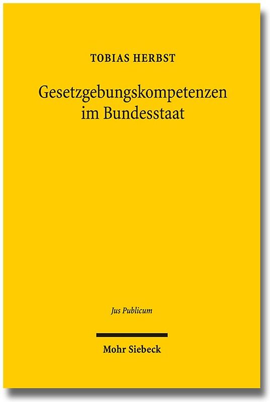 Gesetzgebungskompetenzen im Bundesstaat