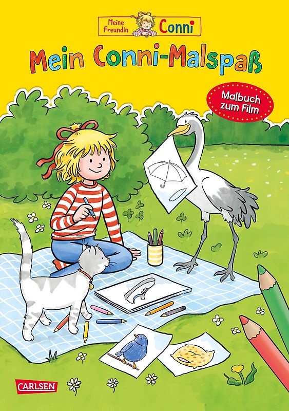 Conni Gelbe Reihe (Beschäftigungsbuch): Mein Conni Malspaß
