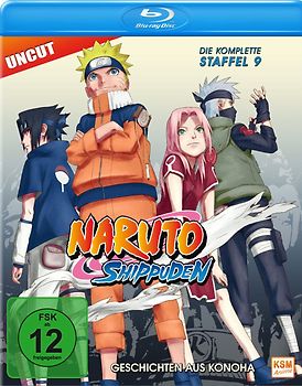 Naruto Shippuden - Geschichten aus Konoha (Staffel 9: Folge 396-416 - UNCUT) [Blu-ray] Blu-ray Disc