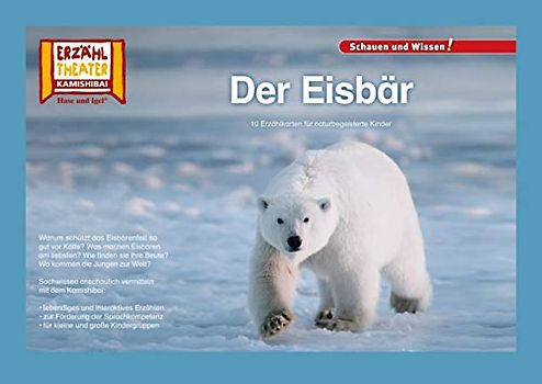 Kamishibai: Der Eisbär: 10 Fotobildkarten für das Erzähltheater