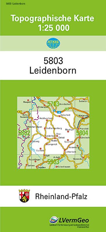 TK25 5803 Leidenborn