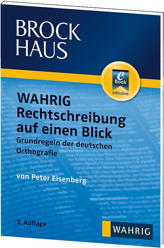 Brockhaus WAHRIG Rechtschreibung auf einen Blick