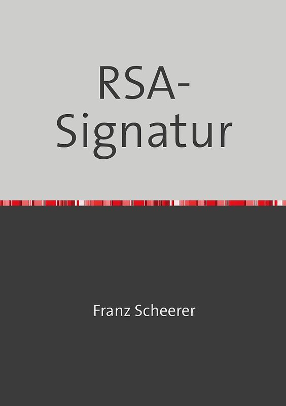 Krytoanalyse der RSA-Signarur