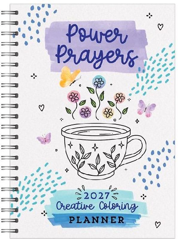 2027 Power Prayers Creative Coloring Planner
