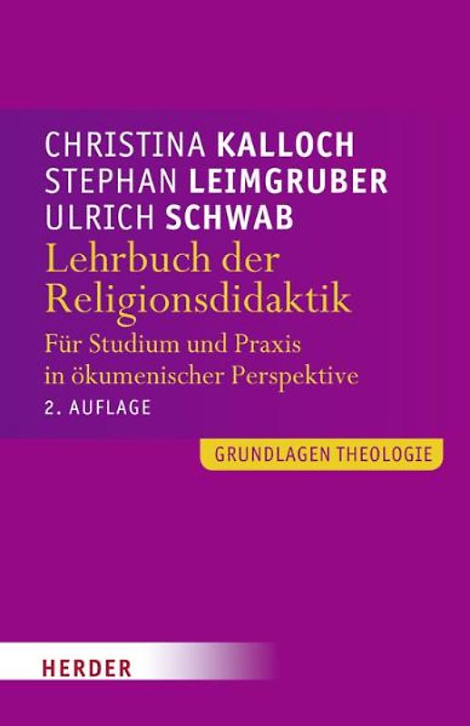 Lehrbuch der Religionsdidaktik