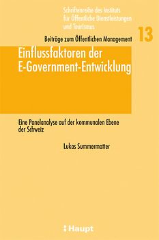 Einflussfaktoren der E-Government-Entwicklung