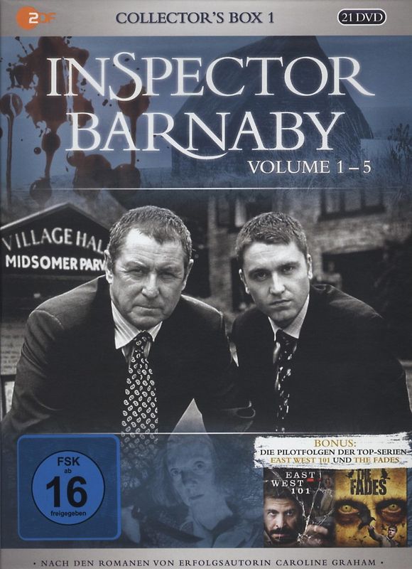 Inspector Barnaby: Collector's Box 1 - Vol. 1-5 [21 DVDs] DVD
