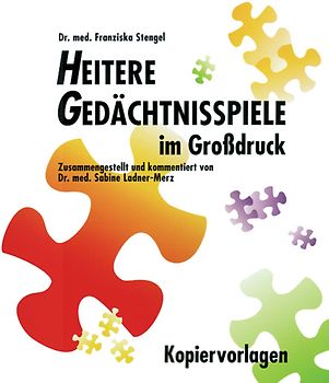 Heitere Gedächtnisspiele im Grossdruck / Heitere Gedächtnisspiele im Großdruck, Kopiervorlagen