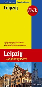 Falk Stadtplan Extra Leipzig 1:22.500