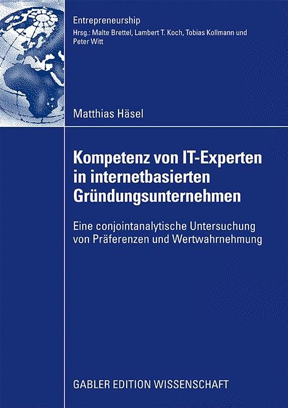 Kompetenz von IT-Experten in internetbasierten Gründungsunternehmen