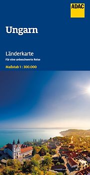 ADAC Länderkarte Ungarn 1:300.000