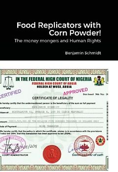 Food Replicators with Corn Powder!