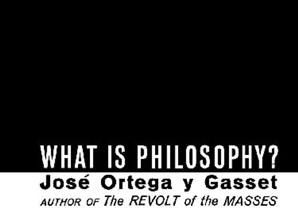 What Is Philosophy?