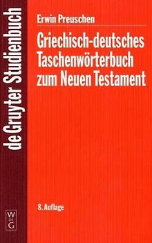 Griechisch-deutsches Taschenwörterbuch zum Neuen Testament